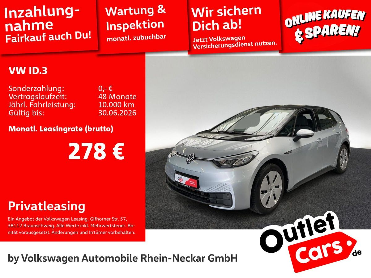 Volkswagen ID.3 Pro Performance LED Navi Klima uvm Leasing