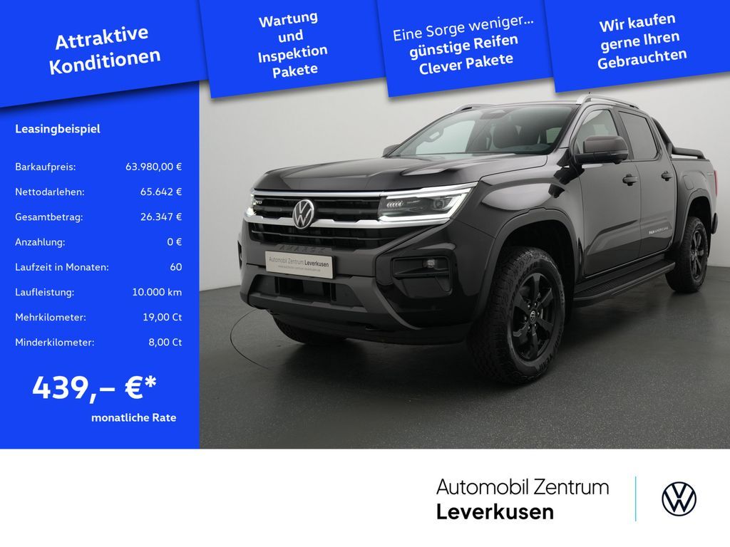 Volkswagen Amarok PanAmericana LEDER KAM360° NAVI VIRT PDC Leasing