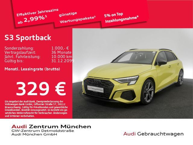 Audi S3 Sportback TFSI S tronic Matrix/Virtual+/Navi+ Leasing