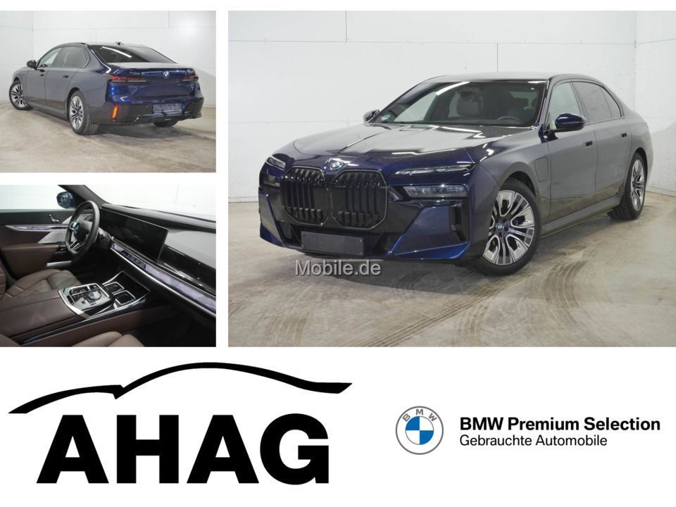BMW 750e xDrive Navi Leder Glasdach LED Scheinwerfer Leasing