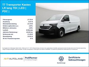 Volkswagen Transporter T7Kasten LR lang TDI | LED | PDC |
