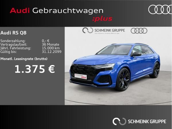 Audi RS Q8 tiptronic Exclusive Keramik B&O 305km/h Leasing