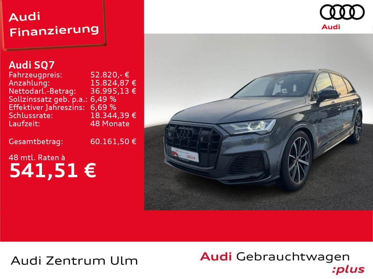 Audi SQ7 4.0TFSI qu. 7SITZE PANO STANDHZ NP:116.505.- Leasing