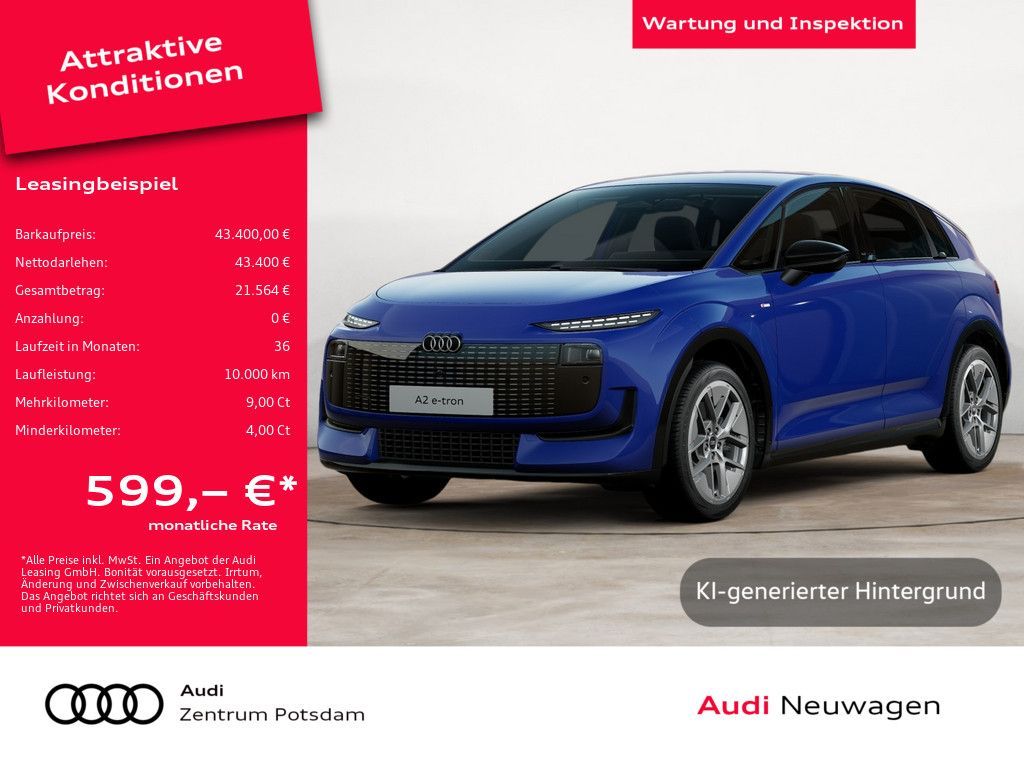 Audi A2 e-tron LED ACC NAVI STANDHZ Leasing