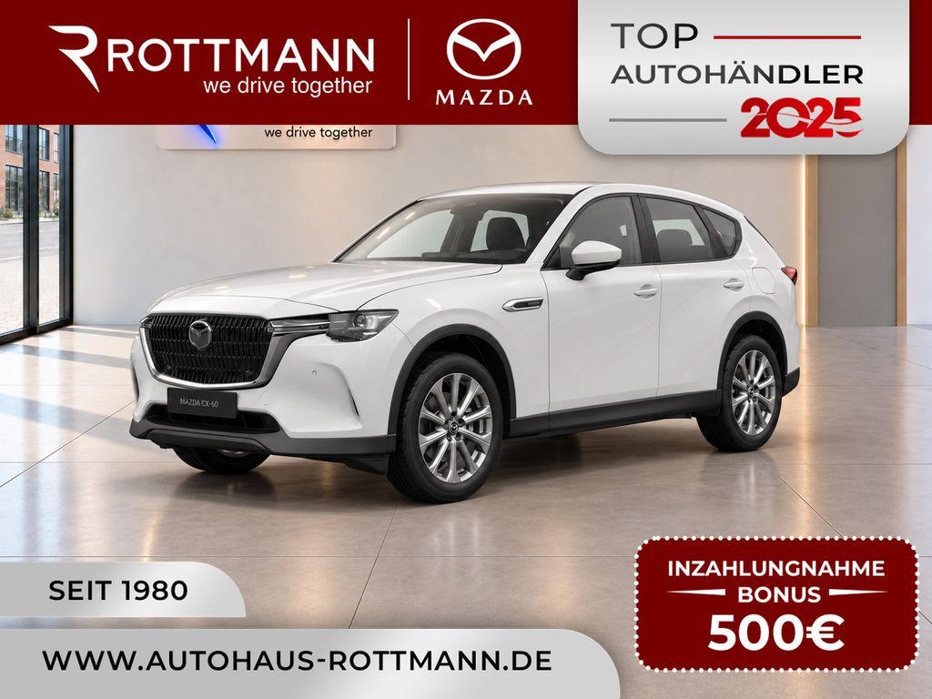 Mazda CX-60 2027 Plug-In 327ps AWD PHEV Exclusive-Line Leasing