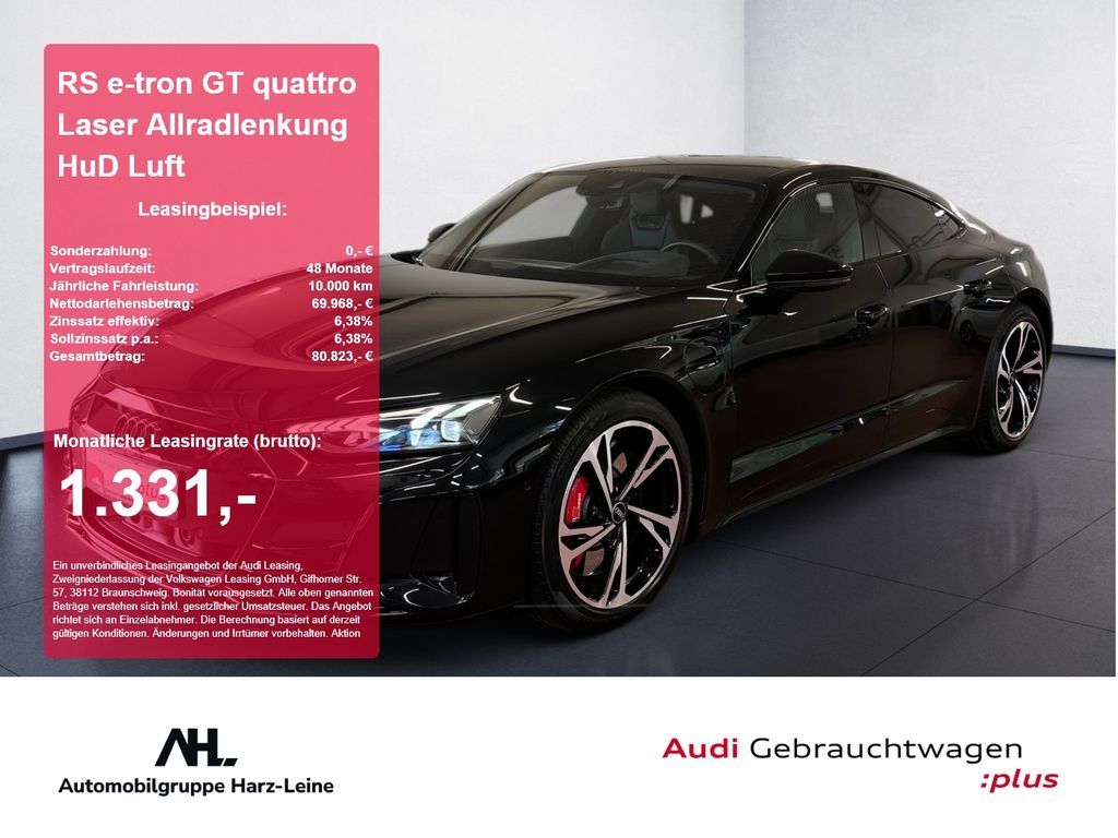 Audi RS e-tron GT quattro Laser Allradlenkung HuD Luf Leasing