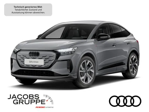 Audi Q4 e-tron Sportback 2xS line/Black/HuD/Matrix/360°/Wärmepumpe/20Z/ACC