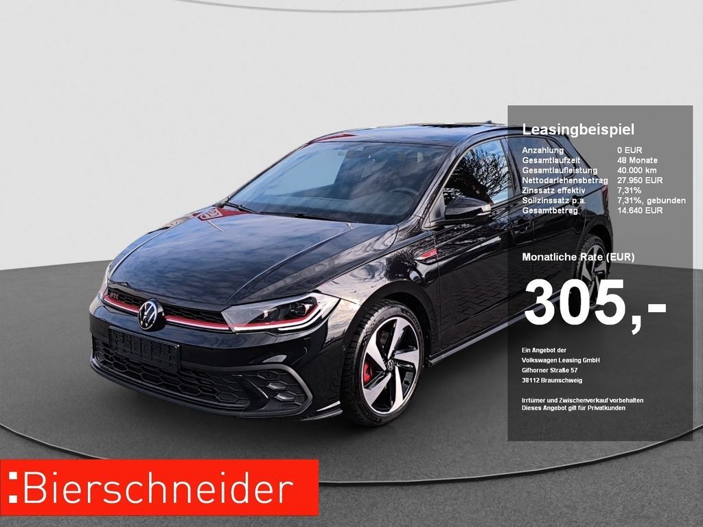 Volkswagen Polo 2.0 TSI DSG GTI MATRIX-LED NAVI ACC PARKASS Leasing