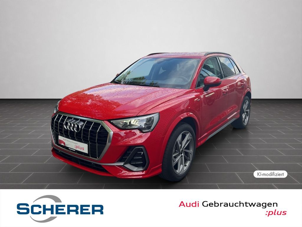 Audi Q3 S line 35 TFSI  S tronic MMI+ AHK APP LED E-H Leasing