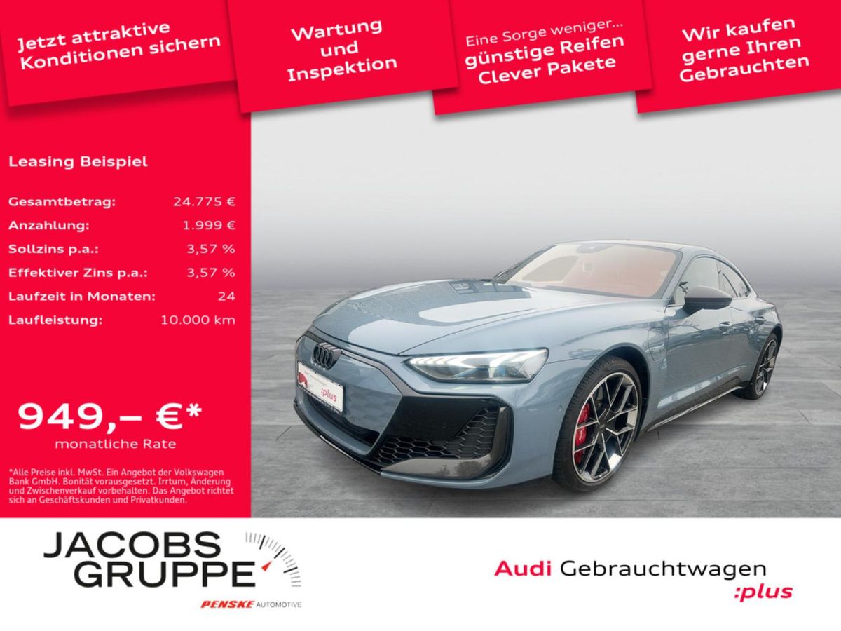 Audi RS e-tron GT Facelift/Carbon/189UPE/Laser/HuD/360°/S-Sitze pro Leasing