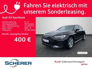 Audi A3 Sportback S line 40 TFSI e SOH:98% AHK RFK NAVI STANDKLIMA
