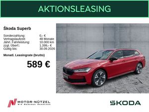 Skoda Superb Combi Sportline 2,0 TSI 4x4 PANO RFK AHK