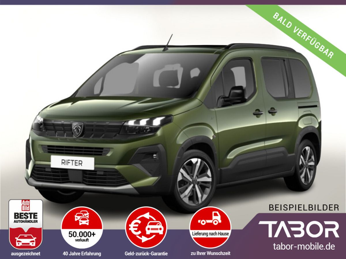Peugeot Peugeot Rifter Rifter M1 AT GT Pano Keyl Nav Kam 2xPDC ACC TotW Leasing
