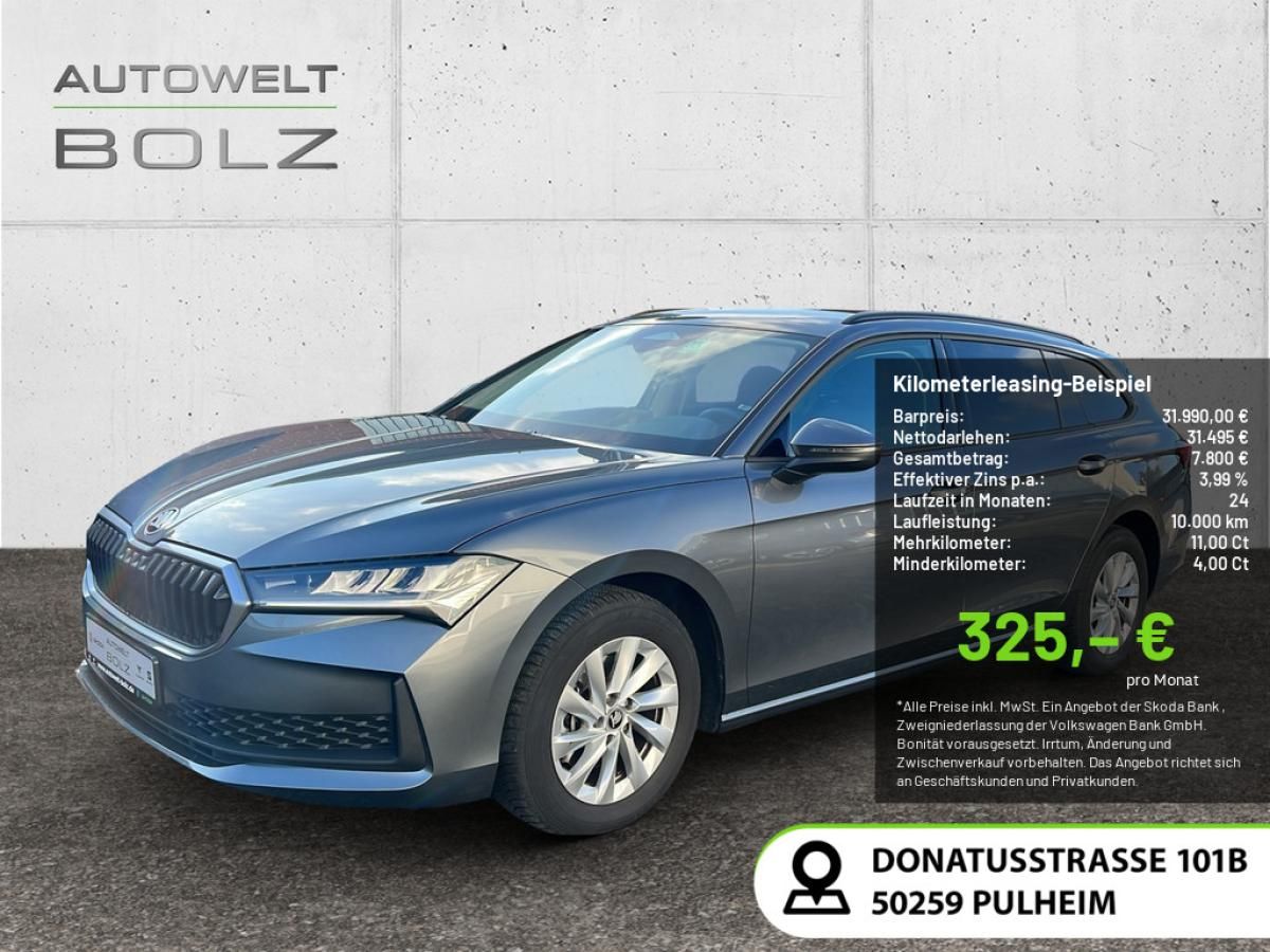 Skoda Superb Combi Essence 2.0 TDI NAVI SHZ ACC KAMERA LED JAHRESWAGEN Leasing