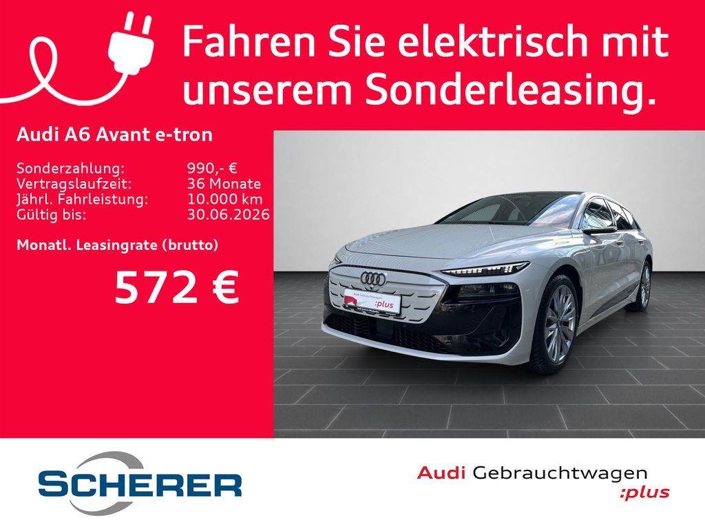 Audi A6 Avant e-tron S Line B&O Panoramadach Leasing