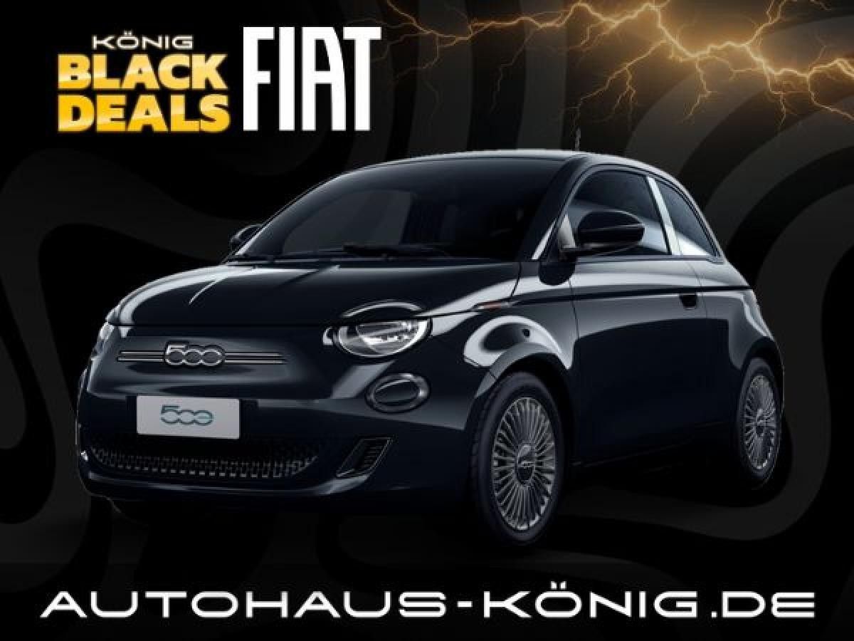 Fiat 500e Long Range | König Black Deals 2025 🖤 | Sofort verfügbar ❗️ Leasing