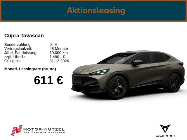 Cupra Tavascan Dual Engine VZ 4Drive