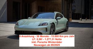 Porsche Taycan Sport Turismo NEUWAGEN - MJ 2026 - BLP: 158.231,67 Leasingübernahme