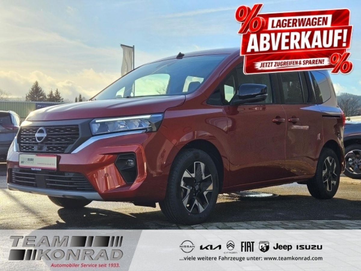 Nissan Townstar KOMBI👀 1.3 DIG-T Tekna ✔️Aut.,Navi,Sitzhzg,DesignPak.🤩 Leasing