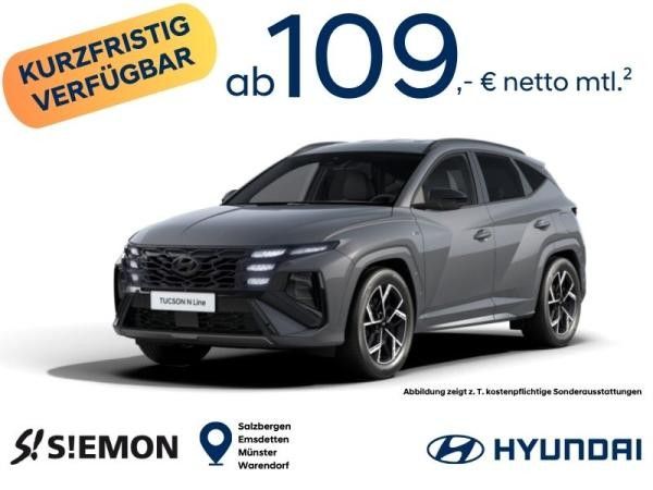 Hyundai TUCSON N-Line ✔️ 1.6 T-GDI ✔️ MY26 ✔️ Gewerbekundenaktion ✔️ kurzfristig verfügbar ✔️ Leasing