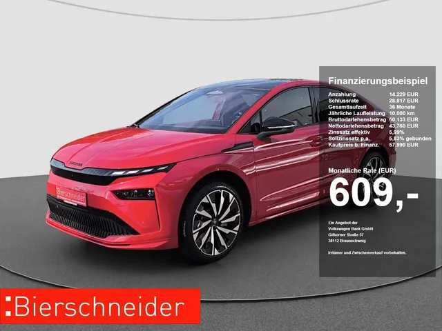 Skoda Enyaq Coupe 85 Sportline 82 kWh Batterie 85 Spor