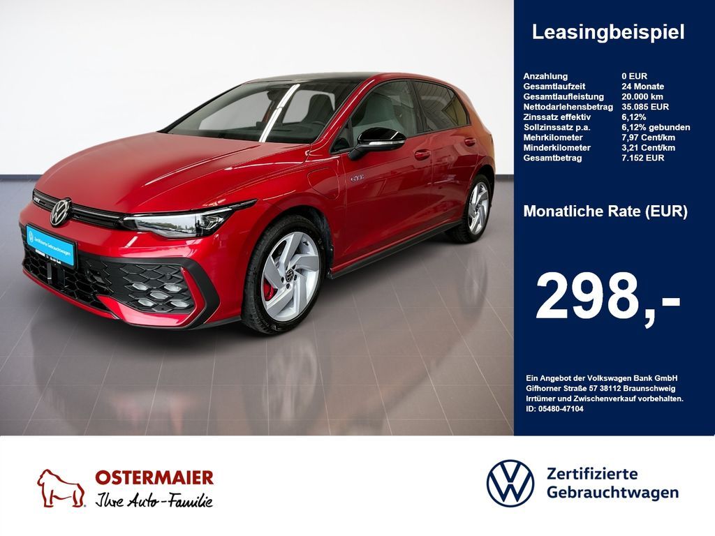 Volkswagen Golf VIII GTE BLACK STYLE 1.5eTSI 272PS DSG NP.6 Leasing