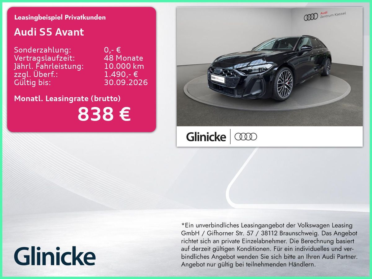 Audi S5 Avant TFSI HuD Tech pro AHK Massage B&O 360° Leasing