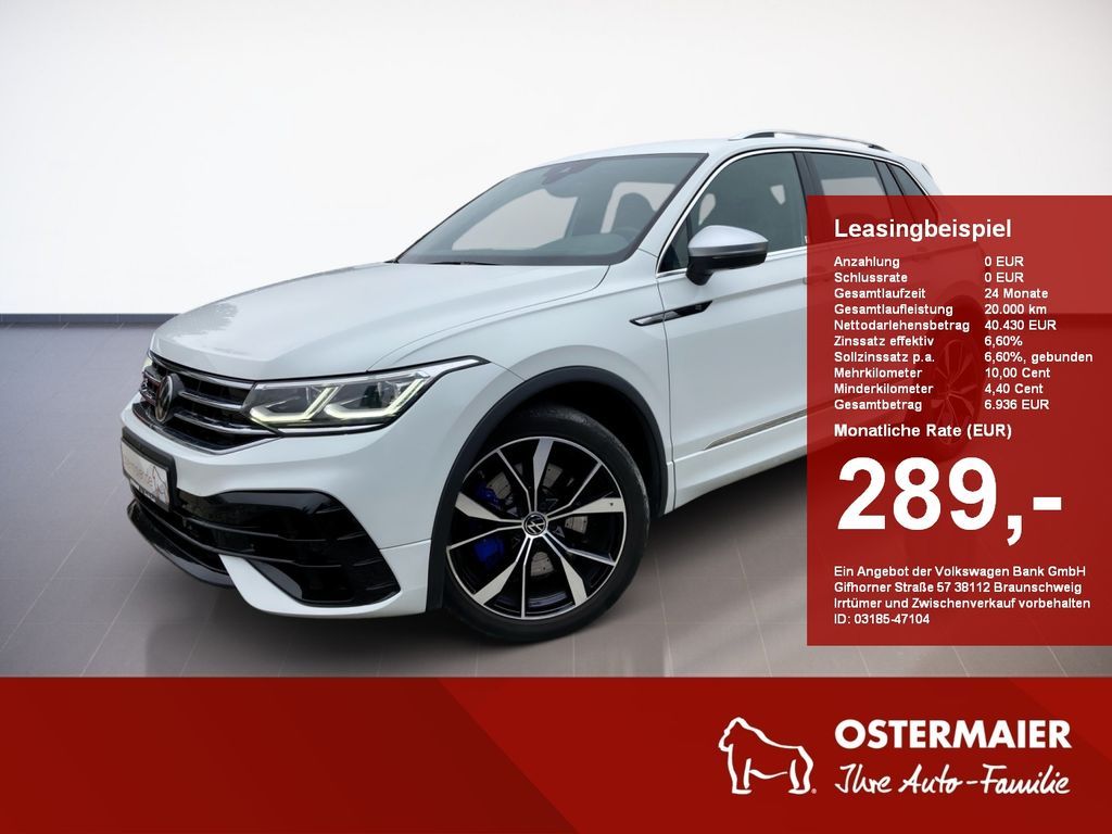 Volkswagen Tiguan R 2.0TSI 320PS DSG 4M ACC.AHK.AREA-VIEW.V Leasing