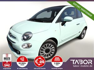 Fiat 500C 1.2 Dualogic Lounge TFT PDC CarPlay 15 Leasing