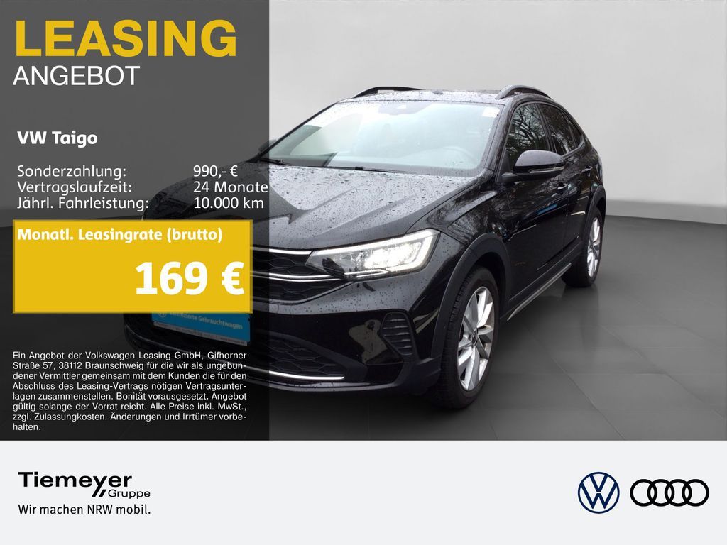 Volkswagen Taigo 1.0 TSI DSG GOAL+ LM17 NAVI SITZHZG ACC Leasing