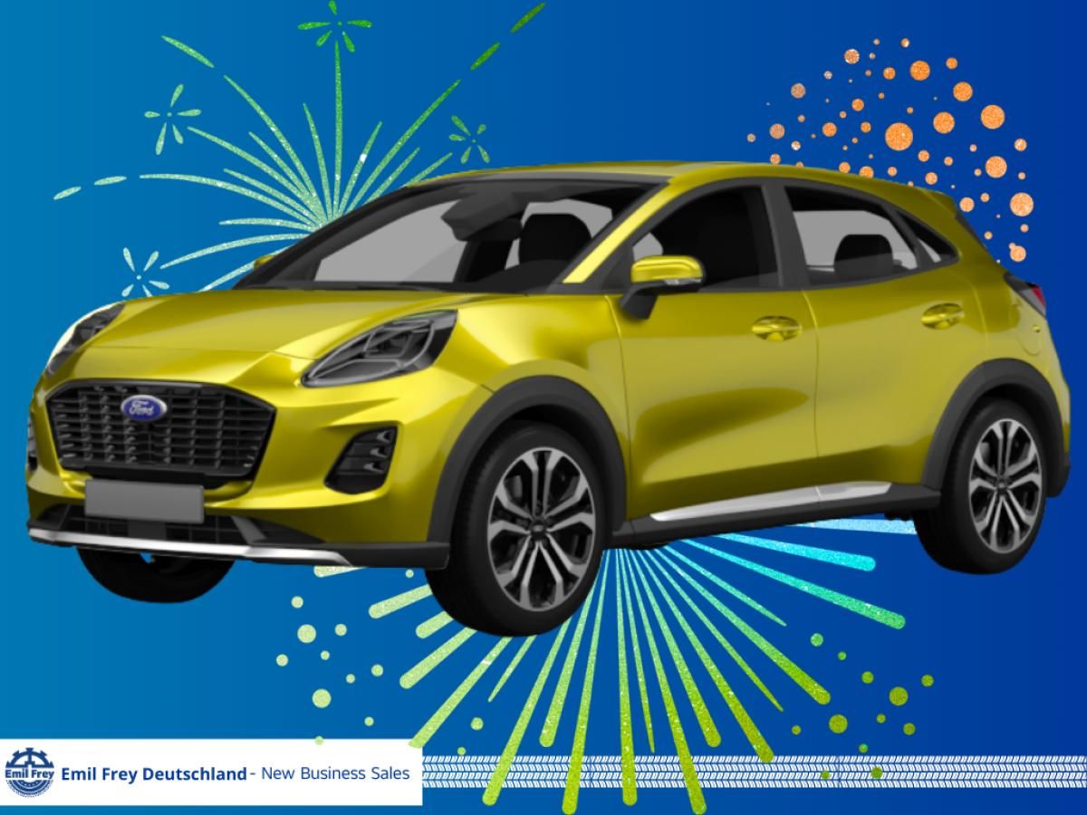 Ford Puma TITANIUM Automatik 1L 125PS 92kw Leasing