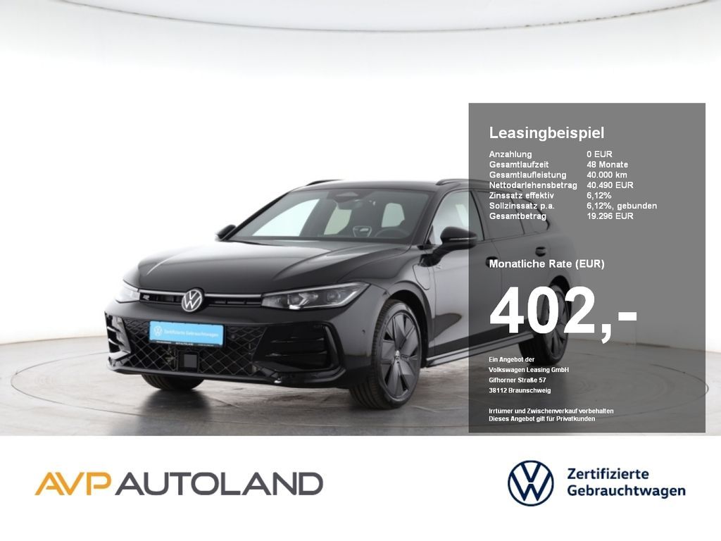 Volkswagen Passat Variant 1.5 TSI DSG eHybrid R-Line BLACK Leasing