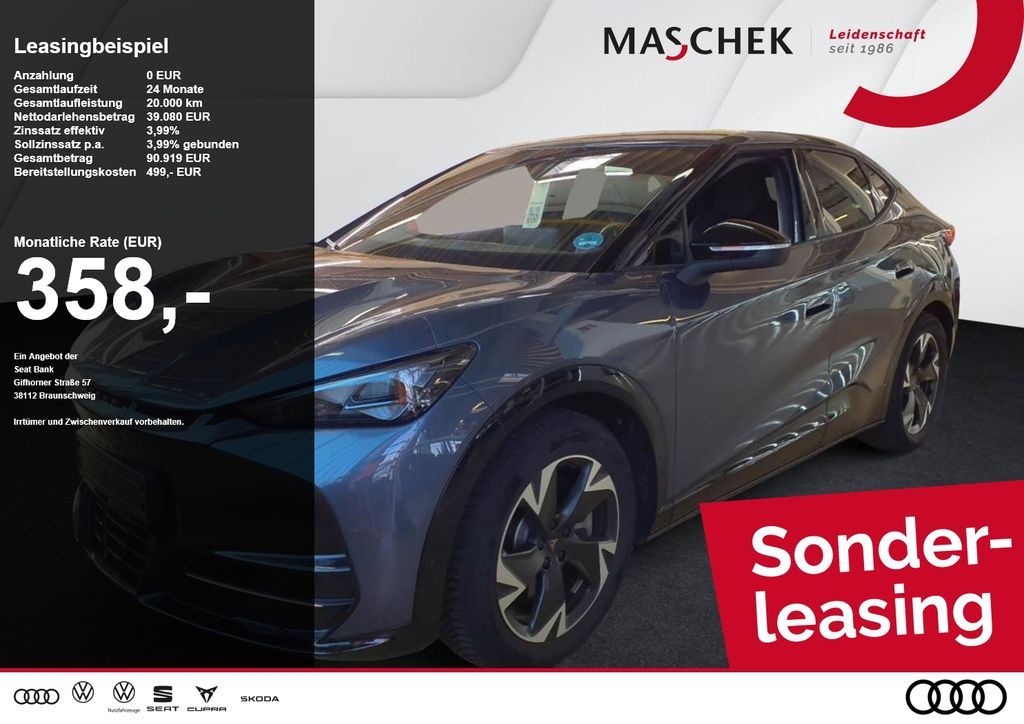 Cupra Tavascan Sonderleasing Wärmep. Navi RearView Sit Leasing