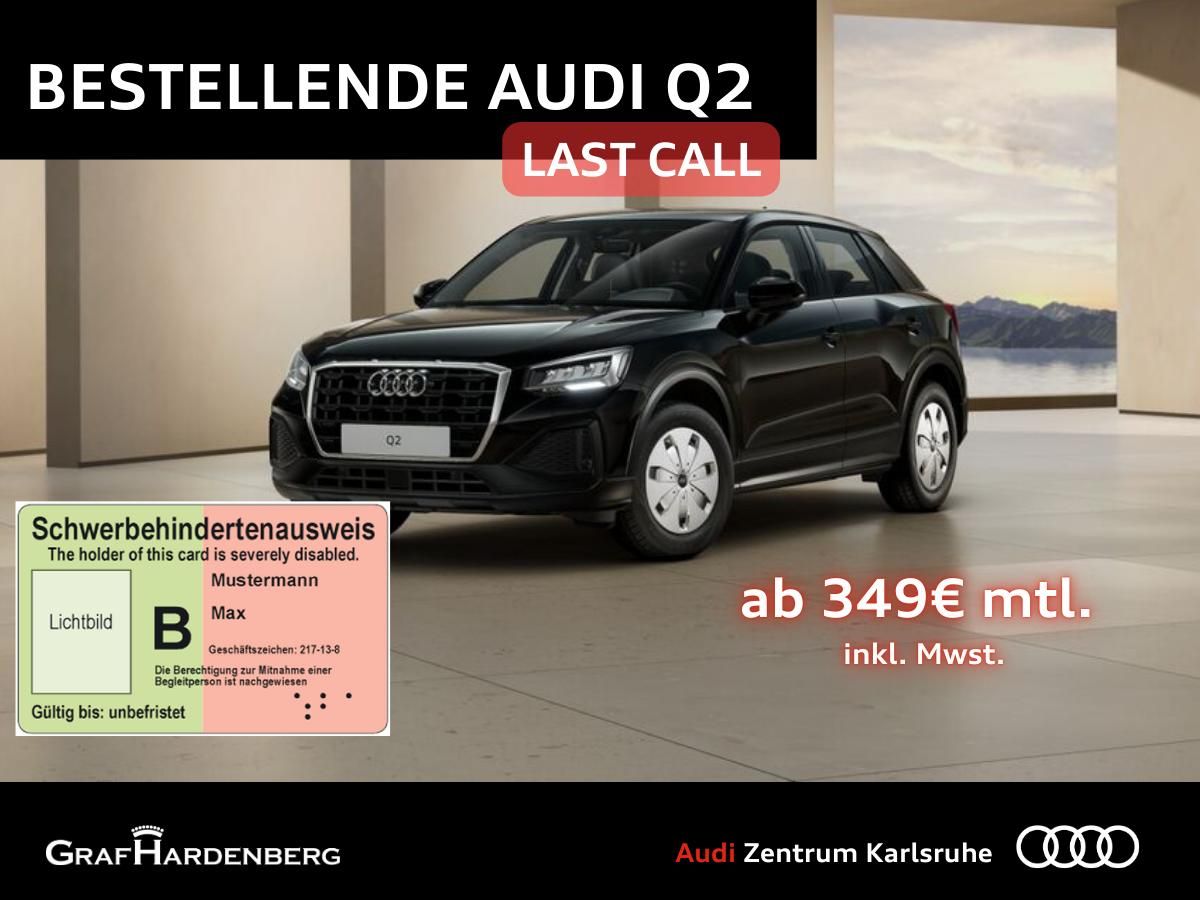 Audi Q2 35 TFSI S tronic 🪪Schwerbehindertenausweis | Letzte Bestellmöglichkeit Leasing