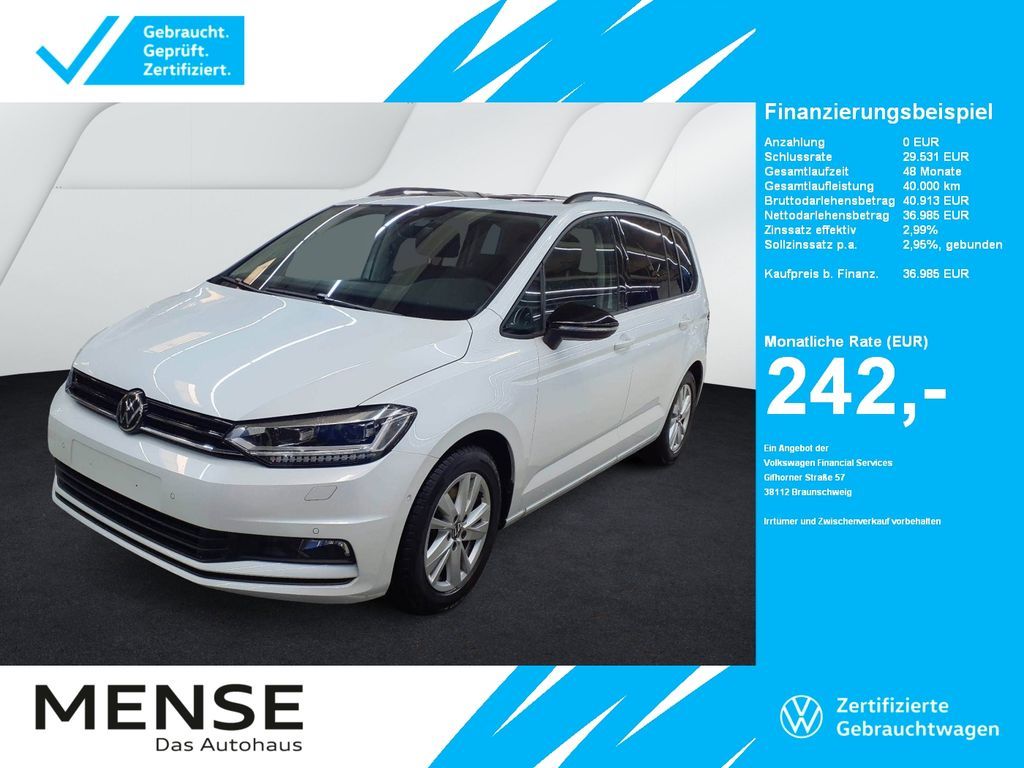 Volkswagen Touran 1.5 TSI DSG Highline CarPlay|AHK|Pano|SD Leasing