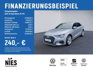 Audi A3 Sportback 30 TDI NAVI+SHZ