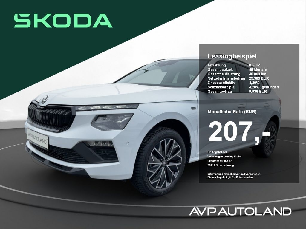 Skoda Kamiq Selection 1.0 TSI DSG Tour | NAVI | LED | Leasing