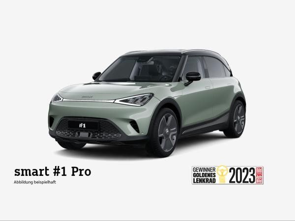 smart #1 Pro⚡(130kW/Pano/Navi/LED/360°/19Zoll/V2L/smart-Pilot) Leasing