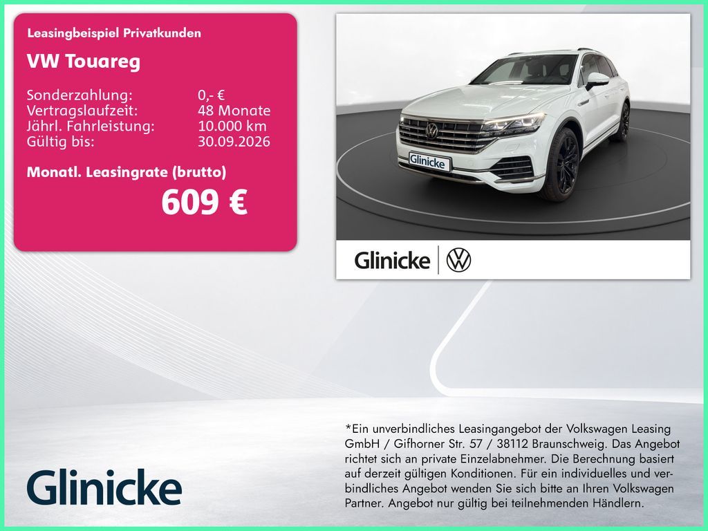 Volkswagen Touareg 3.0 eHybrid AHK Pano Matrix LM 21