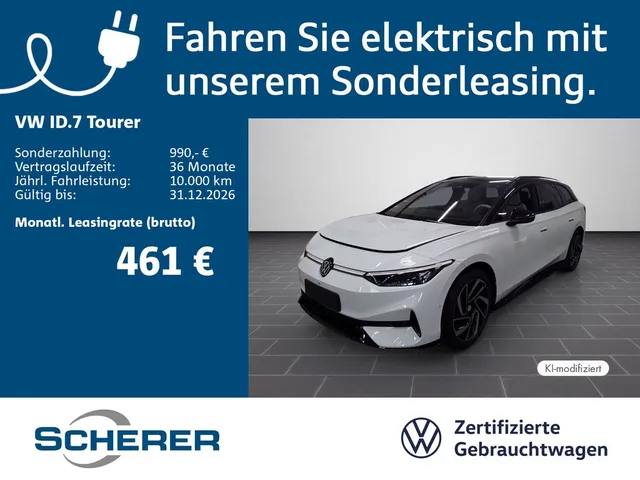 Volkswagen ID.7 Tourer Pro S 86 kWh | 360° | ACC | AHK | An