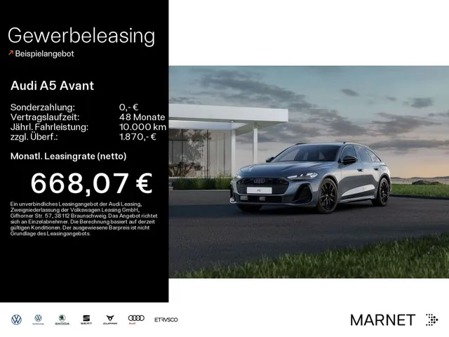 Audi A5 Avant e-hybrid quattro 270 kW S tronic