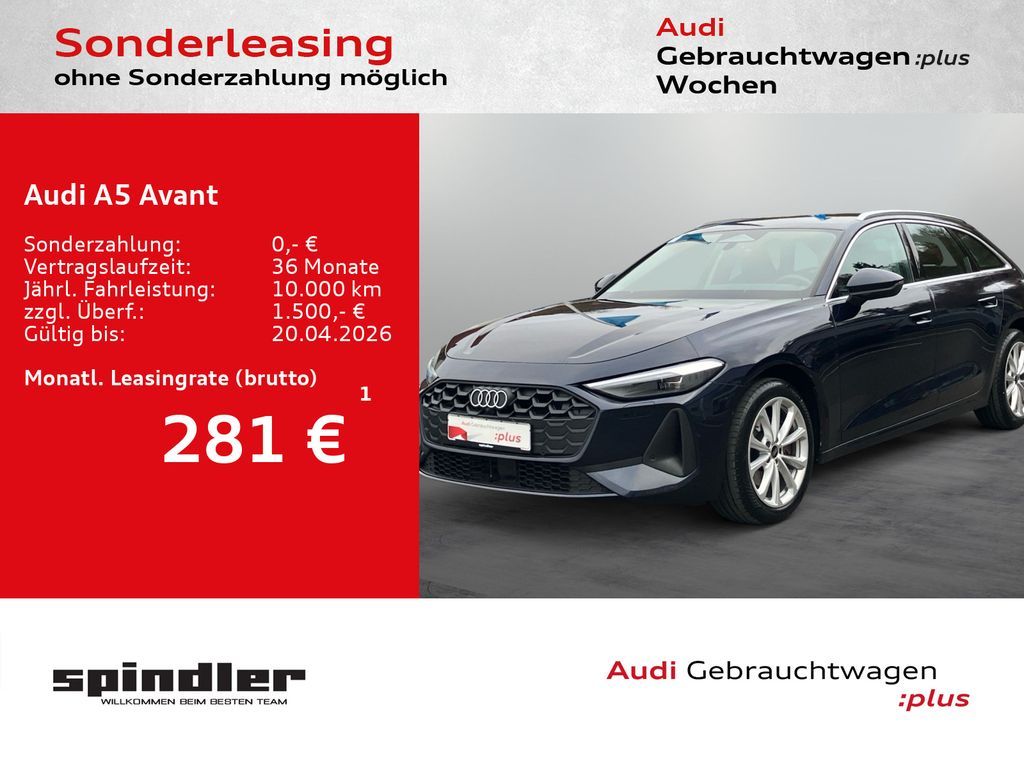 Audi A5 Avant TFSI S-tronic/ MMI-Navi+, ParkAssi, RFK Leasing