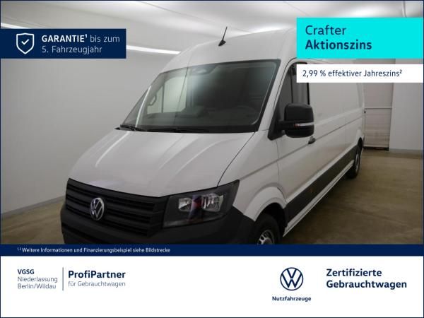 Volkswagen Crafter Kasten Lang AHK Navi Tachograf RFK GJR ZV Leasing