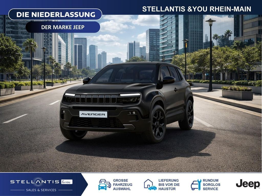 Jeep Avenger BLACK EDITION Navi JBL Allwetter Leasing