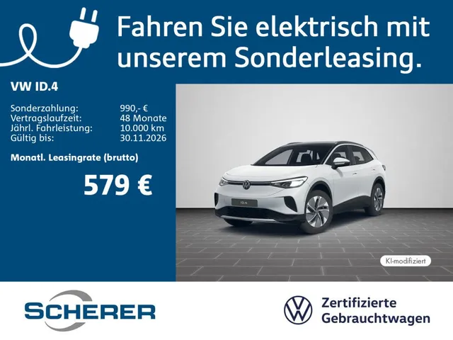 Volkswagen ID.4 PRO 4MOTION|82 KWH|210 KW|SOH 100%|NAVIACC|