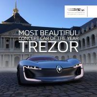 Elektroauto Renault Trezor hat die Auszeichnung schönstes Concept Car 2016 erhalten. Bildquelle: Renault