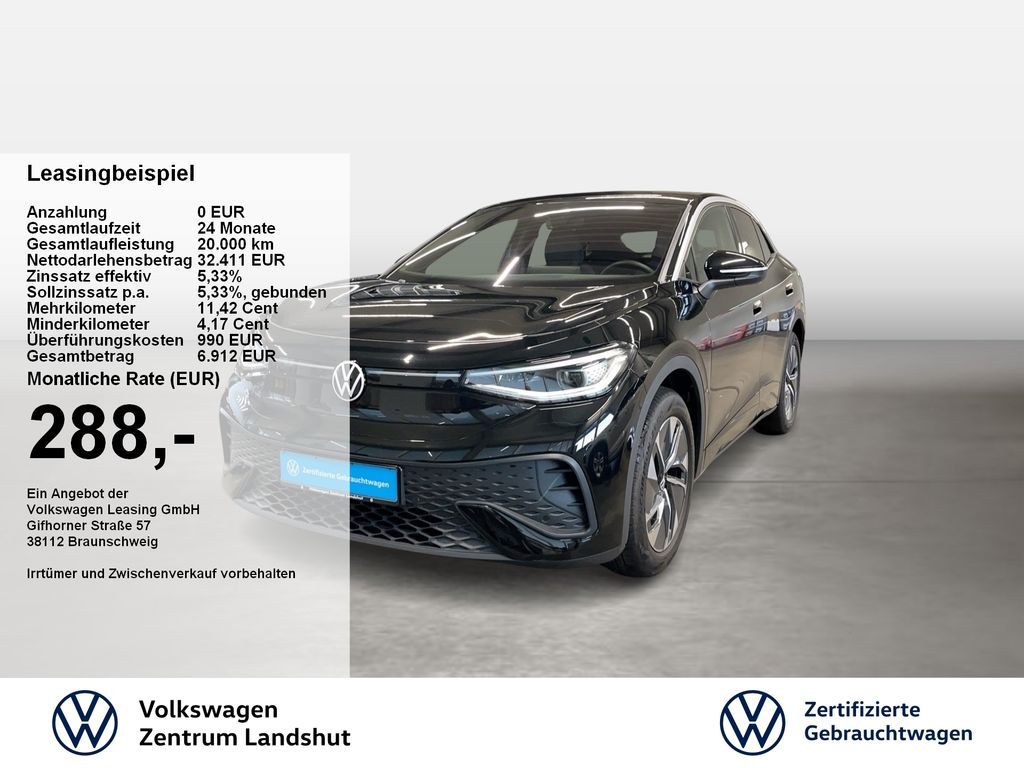 Volkswagen ID.5 Pure 2xKlima ACC AUT Akustikglas KlimaA LED Leasing