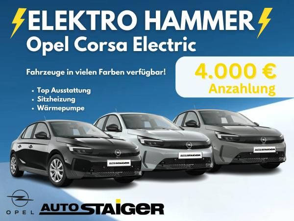Opel Corsa-e Edition ⚡ Elektro-Hammer ⚡ Schnell verfügbar ⚡ Leasing