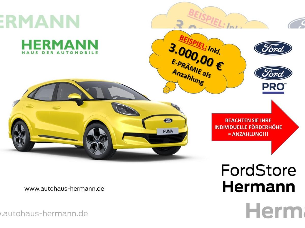 Ford Puma GenE*46,8kWh*SYNC4*KLIMA*LED Leasing