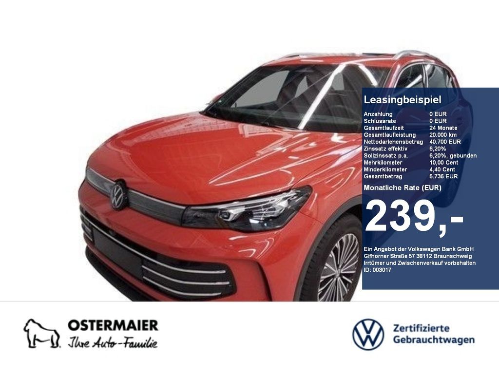 Volkswagen Tiguan ELEGANCE 2.0TDI 150PS DSG NP.65 AHK.HEAD- Leasing